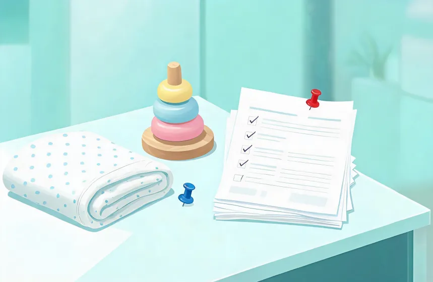 Lovevery contact desk and map illustration